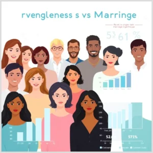 Datos recientes sobre soltería y matrimonio